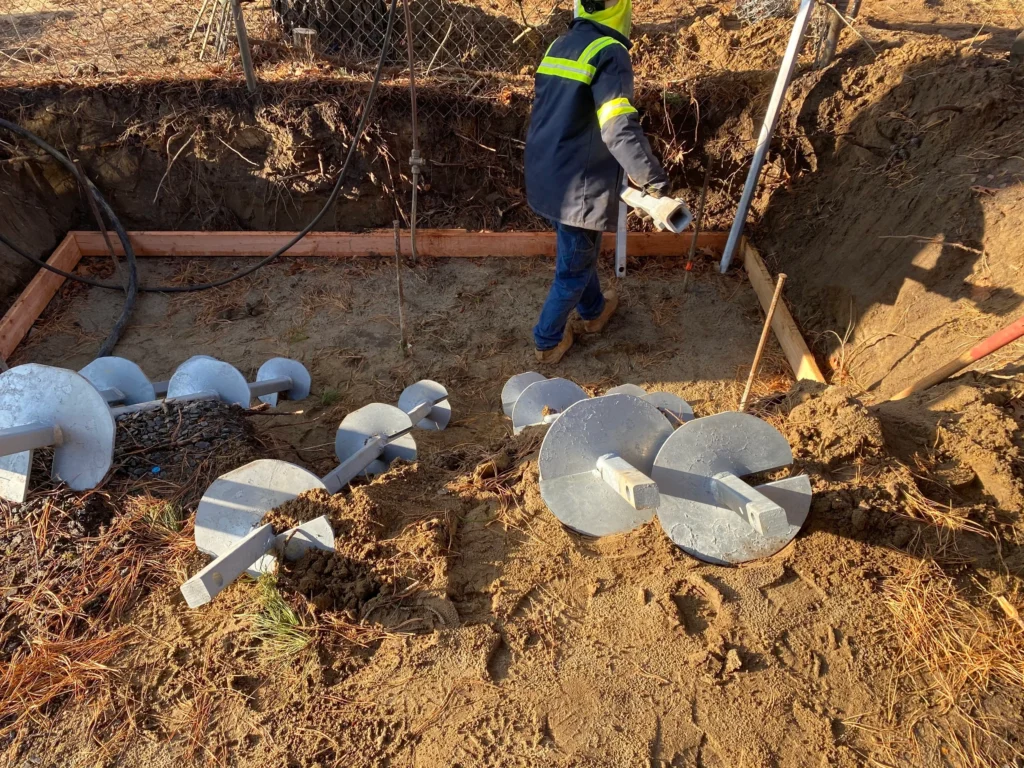 Helical Pier Installation (1)
