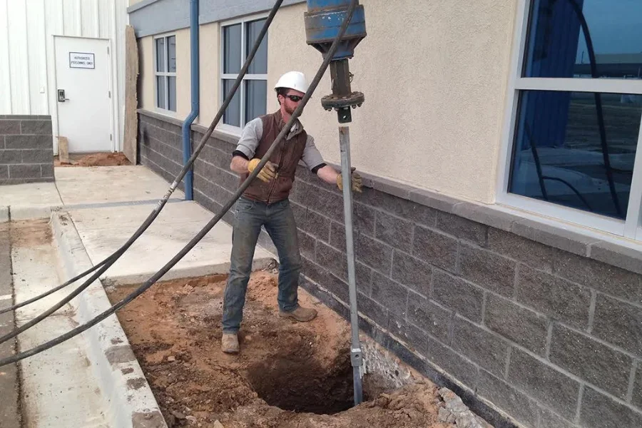 Injection Pier Installation in Thomasville, GA