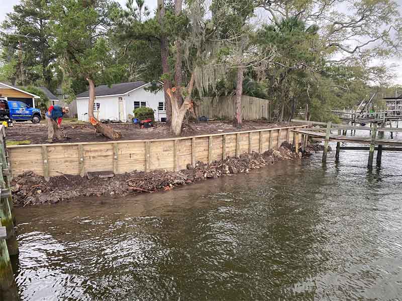 Seawall Repair in Thomasville, GA